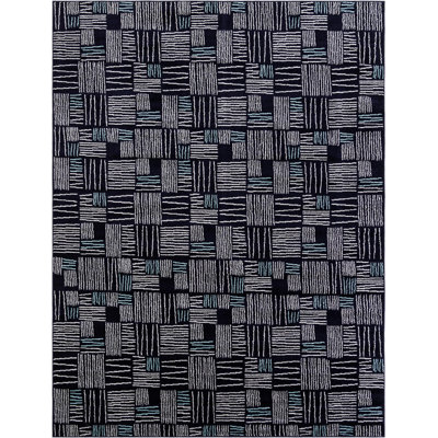 Anaka Synthetic Geometric Indoor Rug