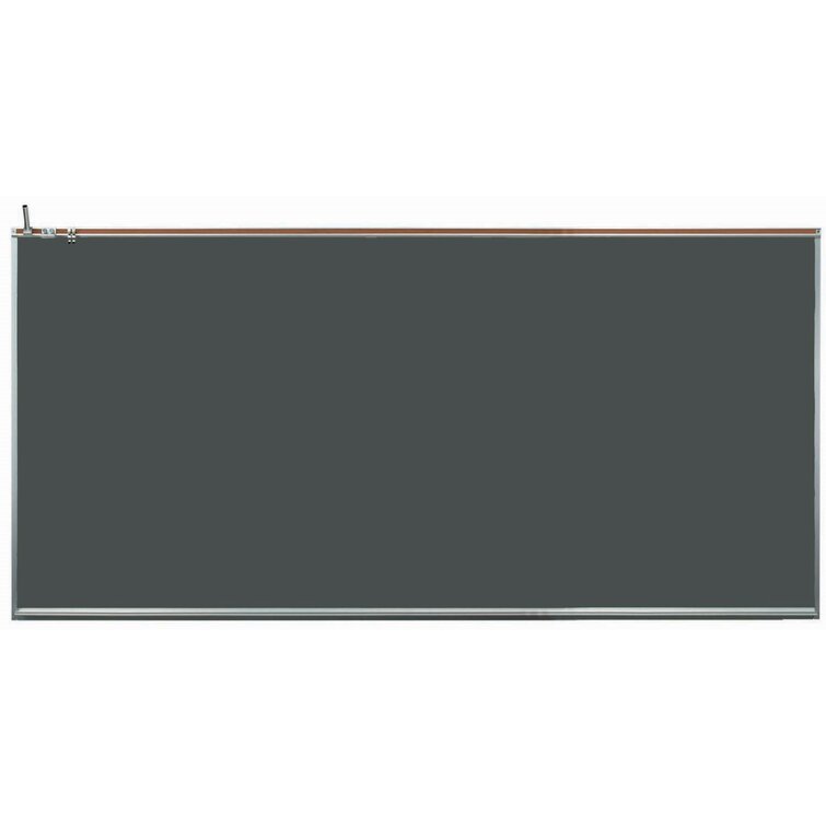 AARCO Free Standing Multi-Surface Chalkboard with Aluminum Frame