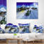 Coussin Winter Road et Night Sky-13158097-13164335