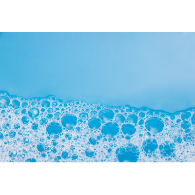 Bubble Bath Foam - Wrapped Canvas Print