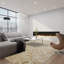 Nemesis Cowhide Geometric Area Rug-1134876886