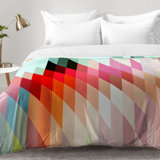 Three Of The Possessed Modern & Contemporary Geometric Shapes Comforter Set