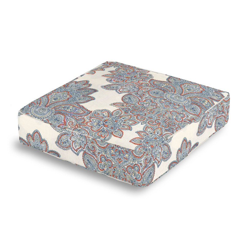 Baroque Damask Reversible Throw Pillow