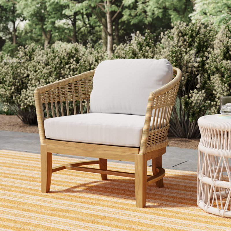 Dunkirk Premium All-Weather Wicker Outdoor Lounge Chair , Sunbrella® Cushions Included