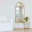 Ardrie Wood Flat Wall Mirror