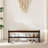  Solid Wood Shoe Bench with Cushion, 2-Tier Entryway Storage Bench-1462566187-1470296802
