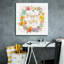 «Spring Wreath» par Fiona Stokes-Gilbert, art mural sur toile-668002055
