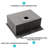 16 Gauge Stainless Steel Sink - 28"X22" Drop-In Workstation Practical Feature Soundproof Pad Included 28" Kitchen Advantage With Benefits