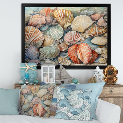 Seaside Seashells IV sur toile