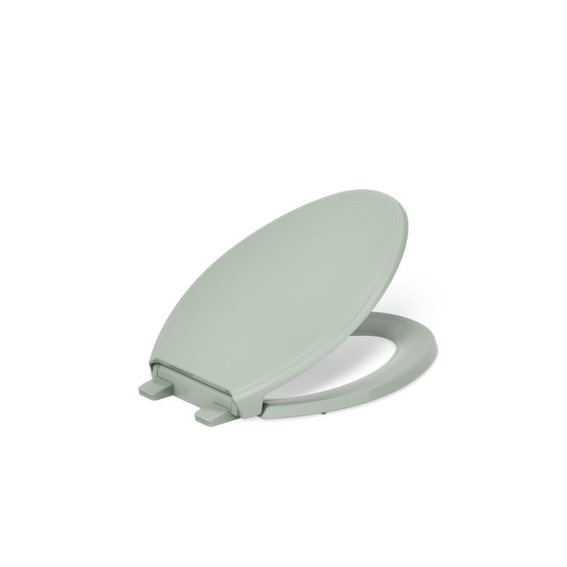 Glenbury Elongated Toilet Seat, Ready Latch, Aspen Green