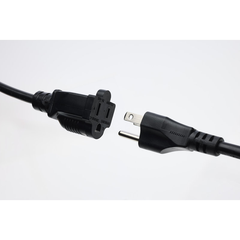 LED Temporary Work Light 5000K CCT 120 Volt, 9.74" H x 5.43" W x 5.43" D