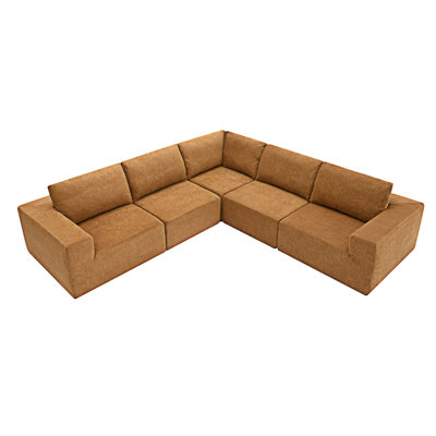 116116 Modular L Shaped Sectional Sofa