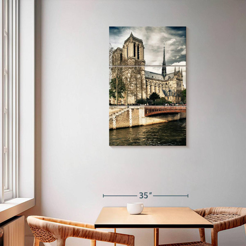 Nicci Notre Dame Cathedral Paris I, 57" H x 36" W