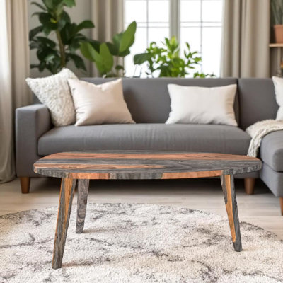 Goa Solid Wood Three Leg Coffee Table