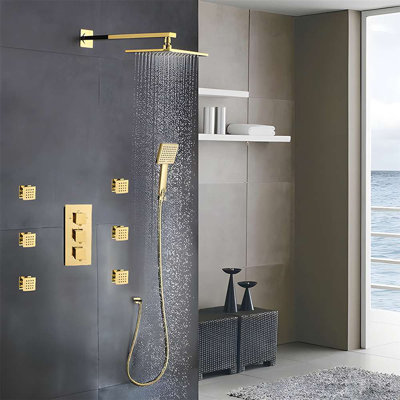 Douche thermostatique à DEL Napoli