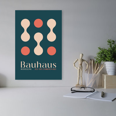 Geometric Harmony Abstract Colorful Geometric Architecture Wall Art Print
