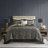 Luxurious 5-piece Jacquard Bedspread Set With Elegant Embroidery In King Size