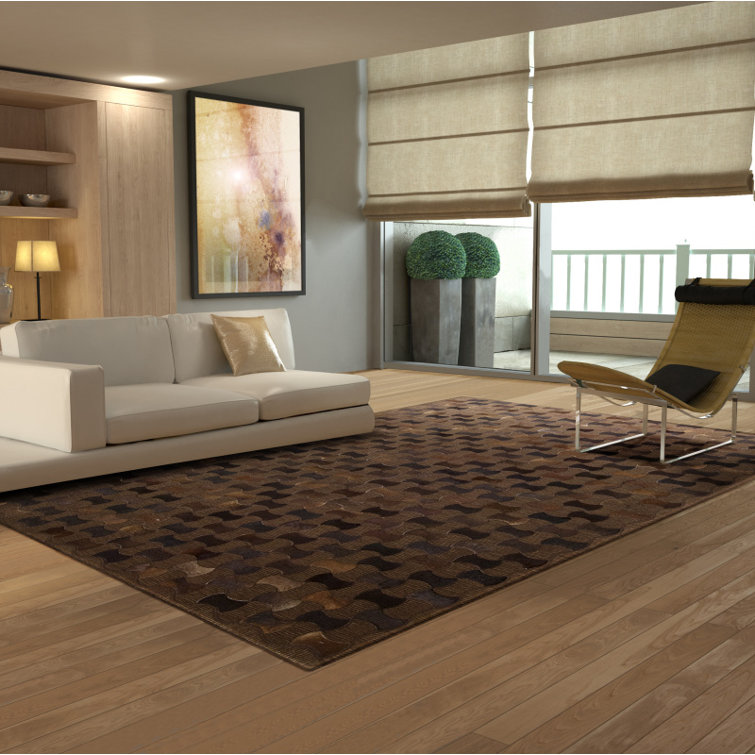 Delvecchio Cotton Abstract Indoor Rug