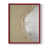 Cadre simple rouge est en rupture de stock