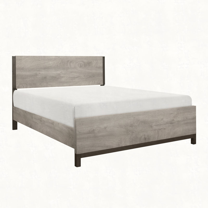 Meuble de chambre attrayant en bois gris clair, Double