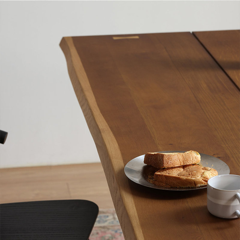 Table de salle à manger Vintage Vintage, H 29,52 po x L 78,74 po x l 37,40 po, Brun