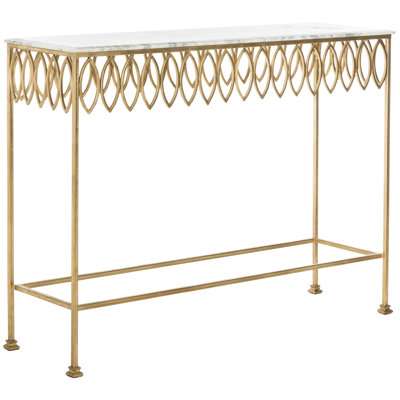 48.8'' Marble Top Console Table