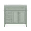 Meuble-lavabo 36 po avec lavabo, tiroir escamotable, 3 tiroirs-121361395
