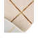 Latitude Run® Checks Nikica Rug White and Gold