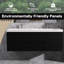 Meuble-lavabo flottant simple 60 po avec lavabo à surface solide Dhruven