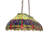 40" Long Tiffany Hanging Head Dragonfly Oblong Pendant