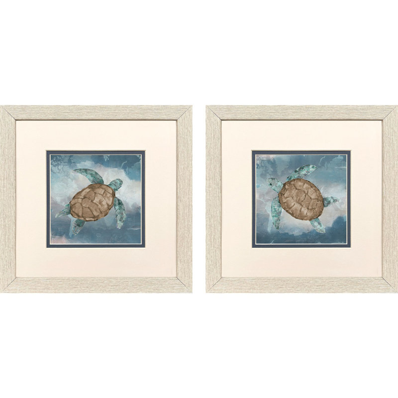 Tortue itinérante, art encadré
