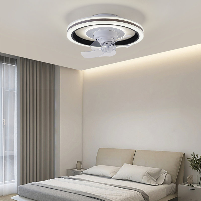 Diany 18.5 " Ceiling Fan with LED Lights with Light Kit