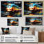 Abstracted Train Velocity - Transportation Canvas Wall Art-1611366238-1611366233