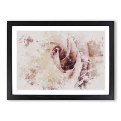Pink Rose Flower Vol.6 - Picture Frame Graphic Art