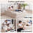 69"X65.7"Oversized Chaise Lounge Chair,Upholstered Cozy Corduroy Sleeper Sofa Bed-No Assembly Required,Includes 4 Pillows&Wide Armrests,High-Density Foam Cloud Couch For Living Room, -1450007829