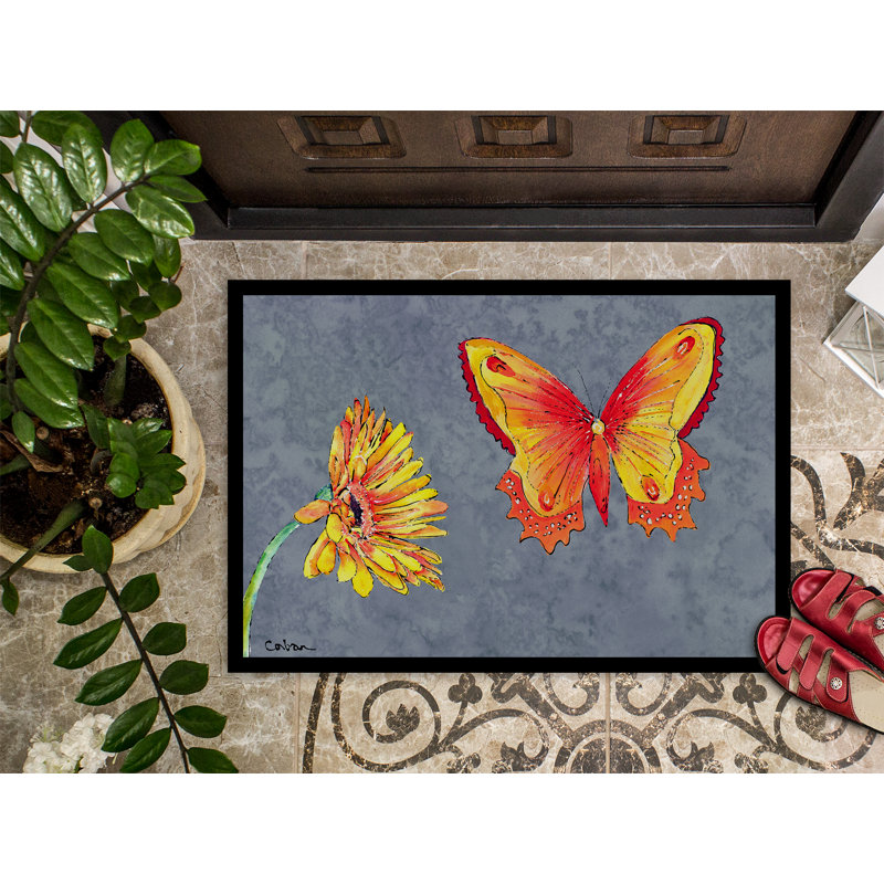 Sudeep Non-Slip Indoor Doormat, Rectangle 2' x 3'