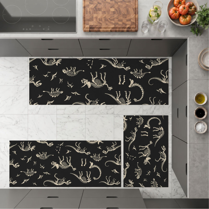 Tapis de cuisine lavables antidérapants Sea Creatures