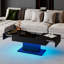 Budwin Sliding Top Storage Coffee Table with High Gloss Finish, Modern Living Room Table-1226026589