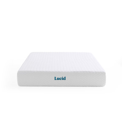 Lucid SureCool™ Firm Cooling Gel Infused 10" Memory Foam Mattresses, Twin