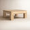 Adams 40" Square Oak Coffee Table