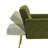 Zianny Velvet Accent Chair with Ottoman-673816096