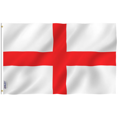 Drapeau de maison en polyester 36 x 60 po England