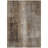 3' X 5' Brown And Ivory Abstract Washable Indoor Outdoor Area Rug