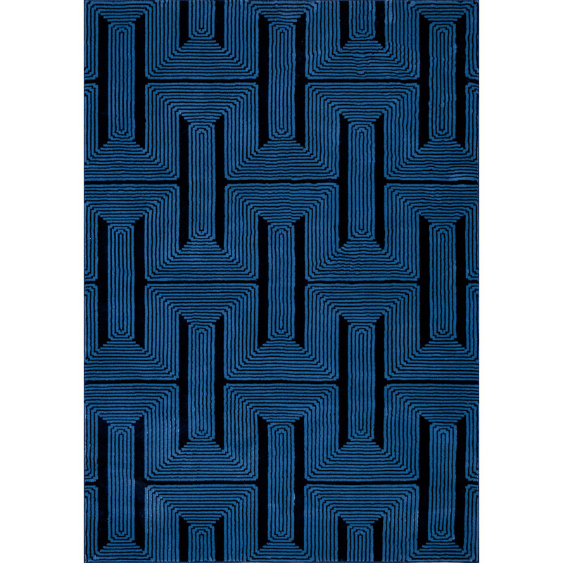 Deddrick Abstract Indoor / Outdoor Area Rug, Rectangle 120 x 170 cm