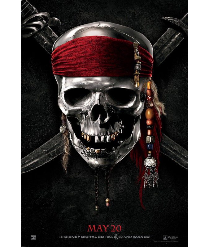 Pirates des Caraïbes, H 24 po x l 16 po