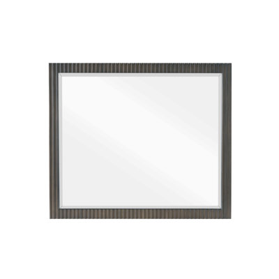 Espresso Finish Mirror