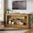 63-inch Farmhouse Console Table With Storage, Long Entryway Table Sofa Table Behind Couch-524768010-524768012