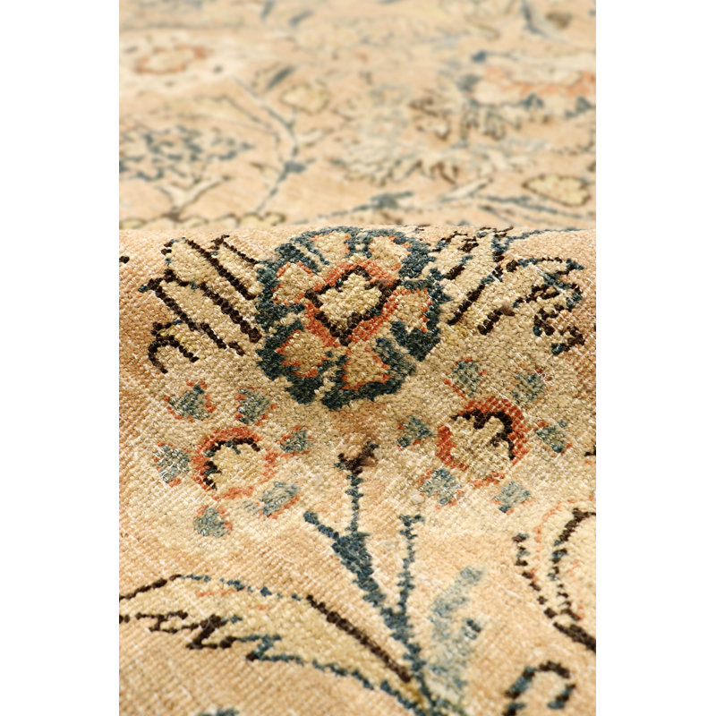 Antique One-of-a-Kind Rectangle 11'6" X 16'8" Hand Knotted Area Rug