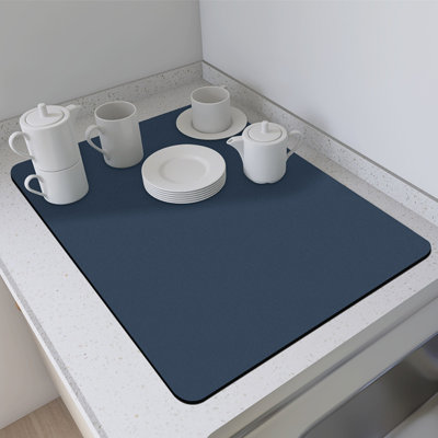 Dish Drying Mat With Non-Slip 19.69X15.75In