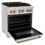 ZLINE Autograph 30" Legacy Dual Fuel Range w/ 4 Burners-2040022970